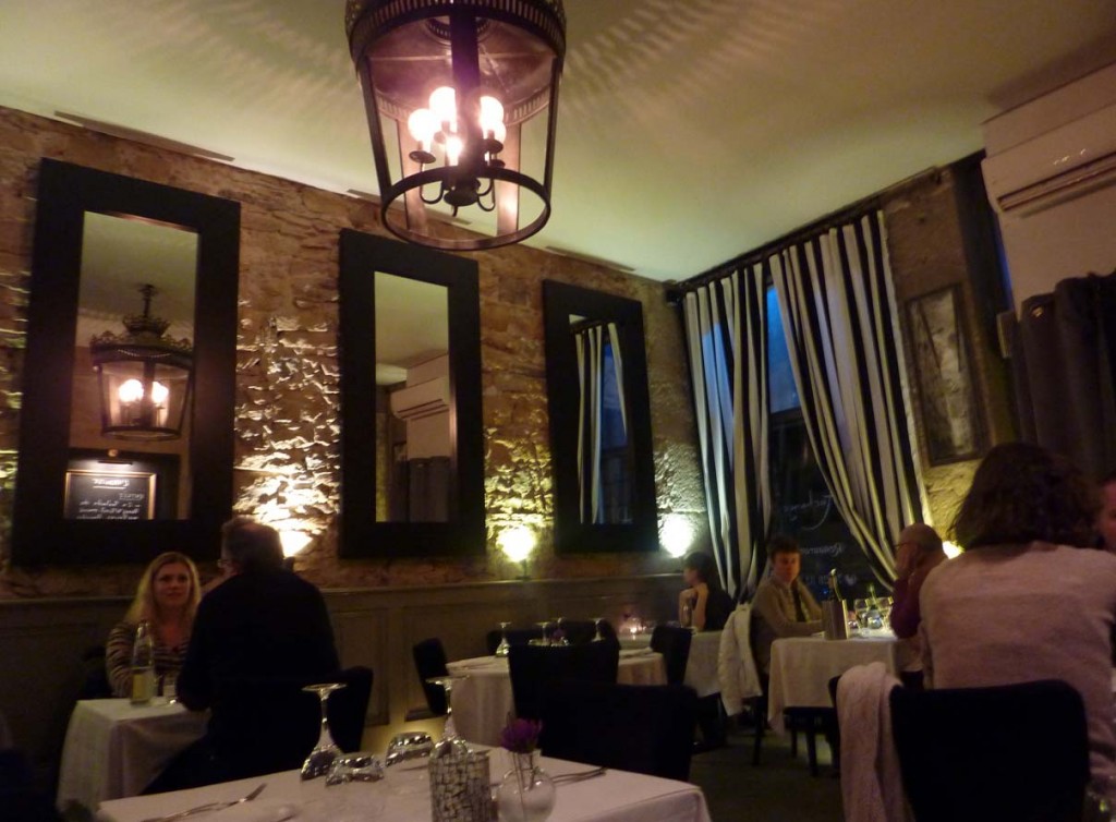 Restaurant l'Archange à Lyon - Cadre romantique et intimiste