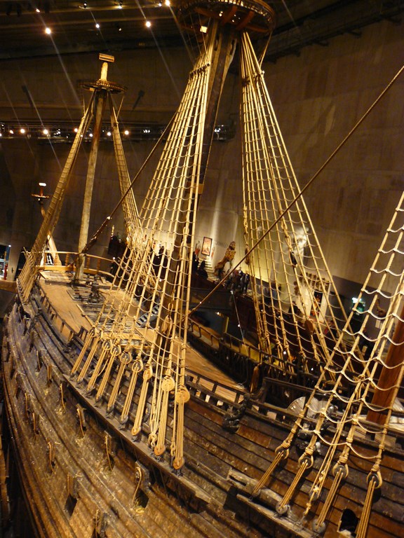 Le Vasa est quasi intact.